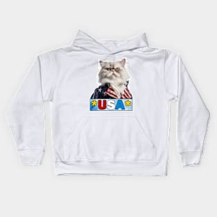 Patriotic Persian III Kids Hoodie